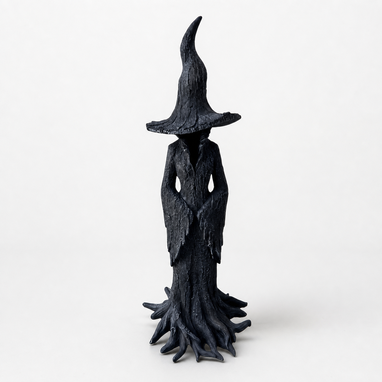 Gothic Vinyl Witch Statue Halloween Decoration