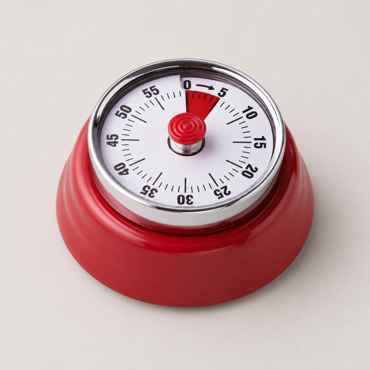 Kitchen Timer with Magnetic Back and Clear Display