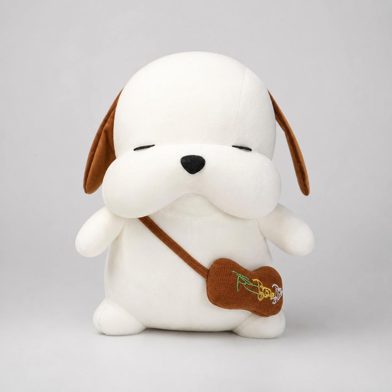 Pat-to-Apologize Plush Dog Toy with Sound Recording Option