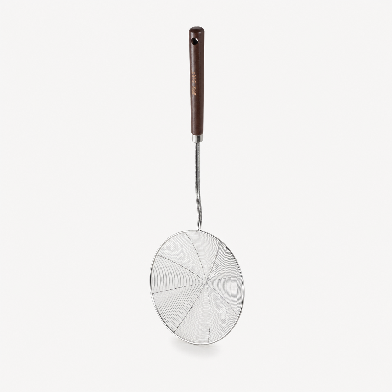 Large Stainless Steel Colander with Hook for Kitchen Cooking and Frying