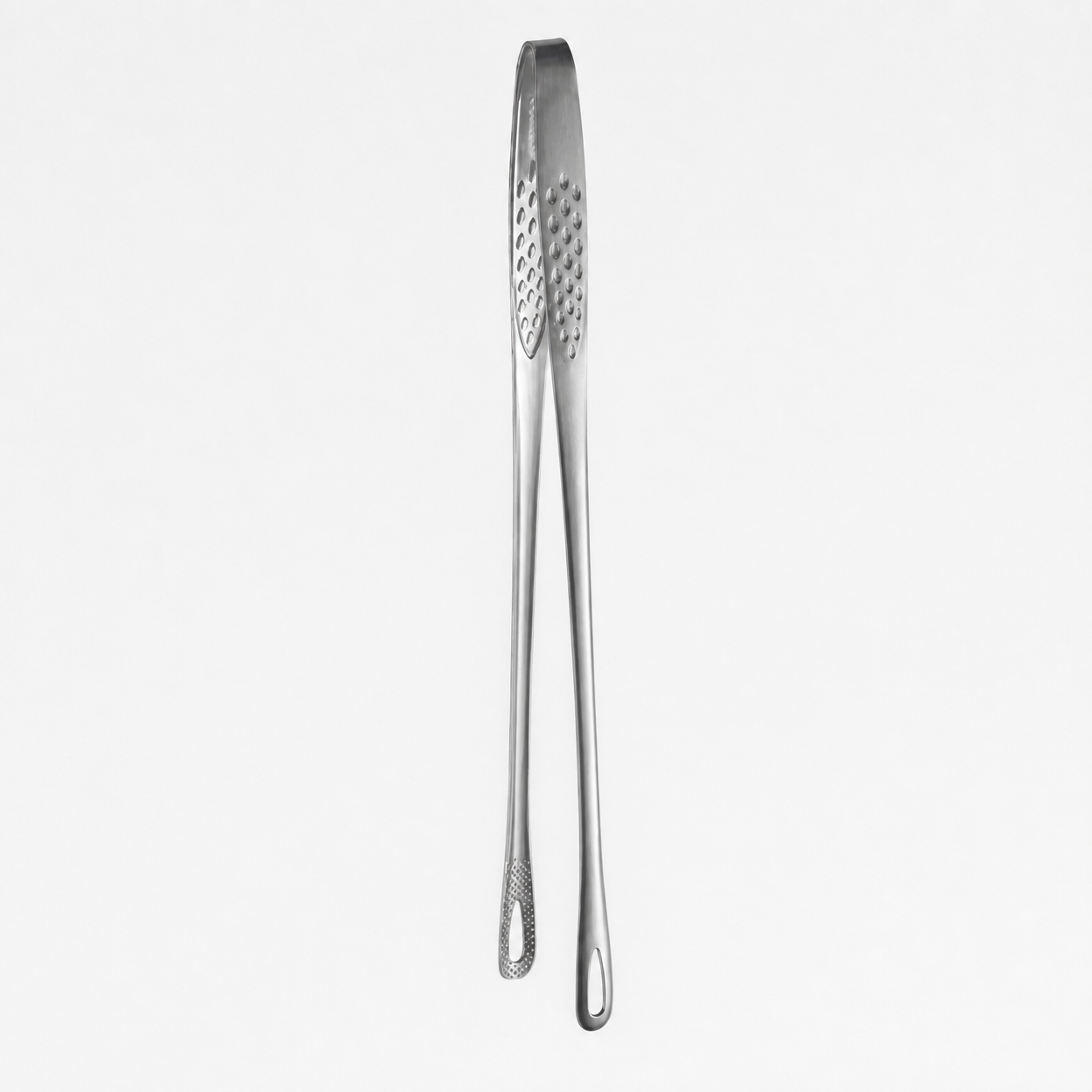 Thickened Anti-Scalding Stainless Steel Barbecue Tongs for Grilling