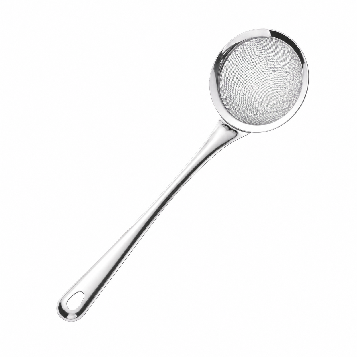 Stainless Steel Mesh Strainer Spoon for Cooking and Filtering