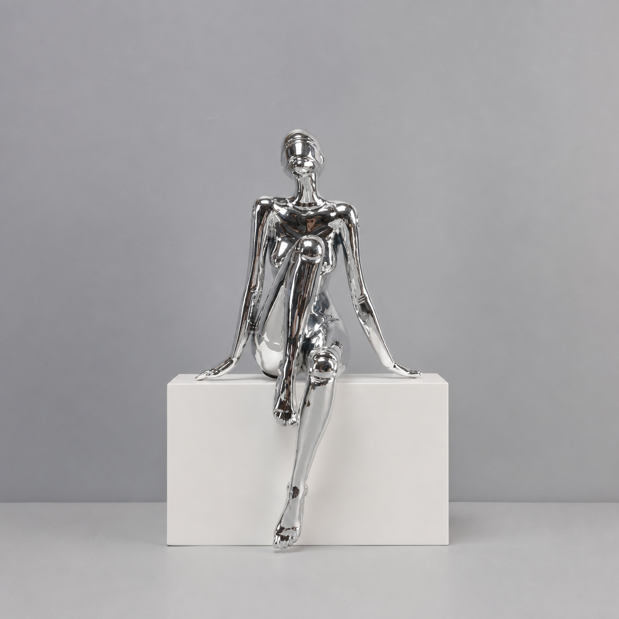 Creative Resin Figurine Sculpture for Home and Office Decor