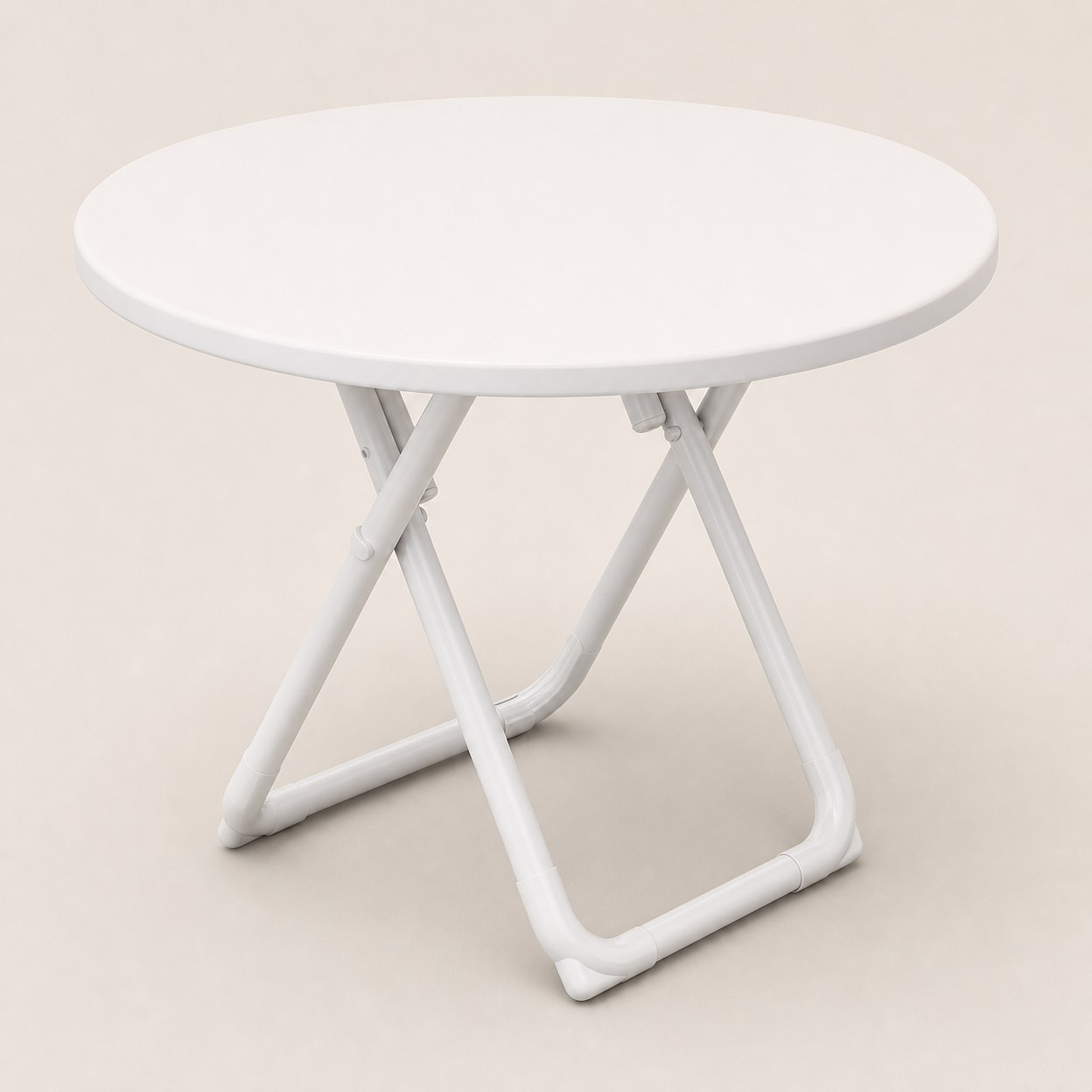 Foldable Round Dining Table for Small Spaces