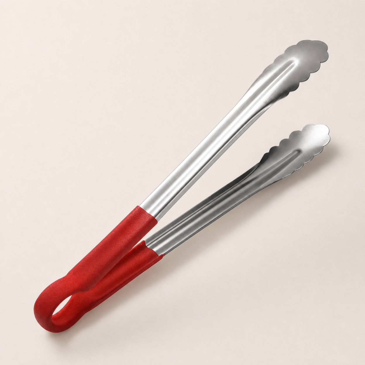 Stainless Steel Kitchen Tongs for Grilling, Cooking, and Serving