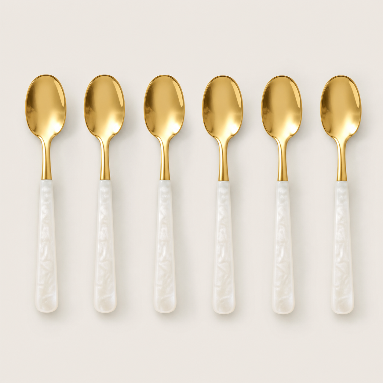 Wooden Kitchen Utensil Set with Spatula, Spoon, and Strainer