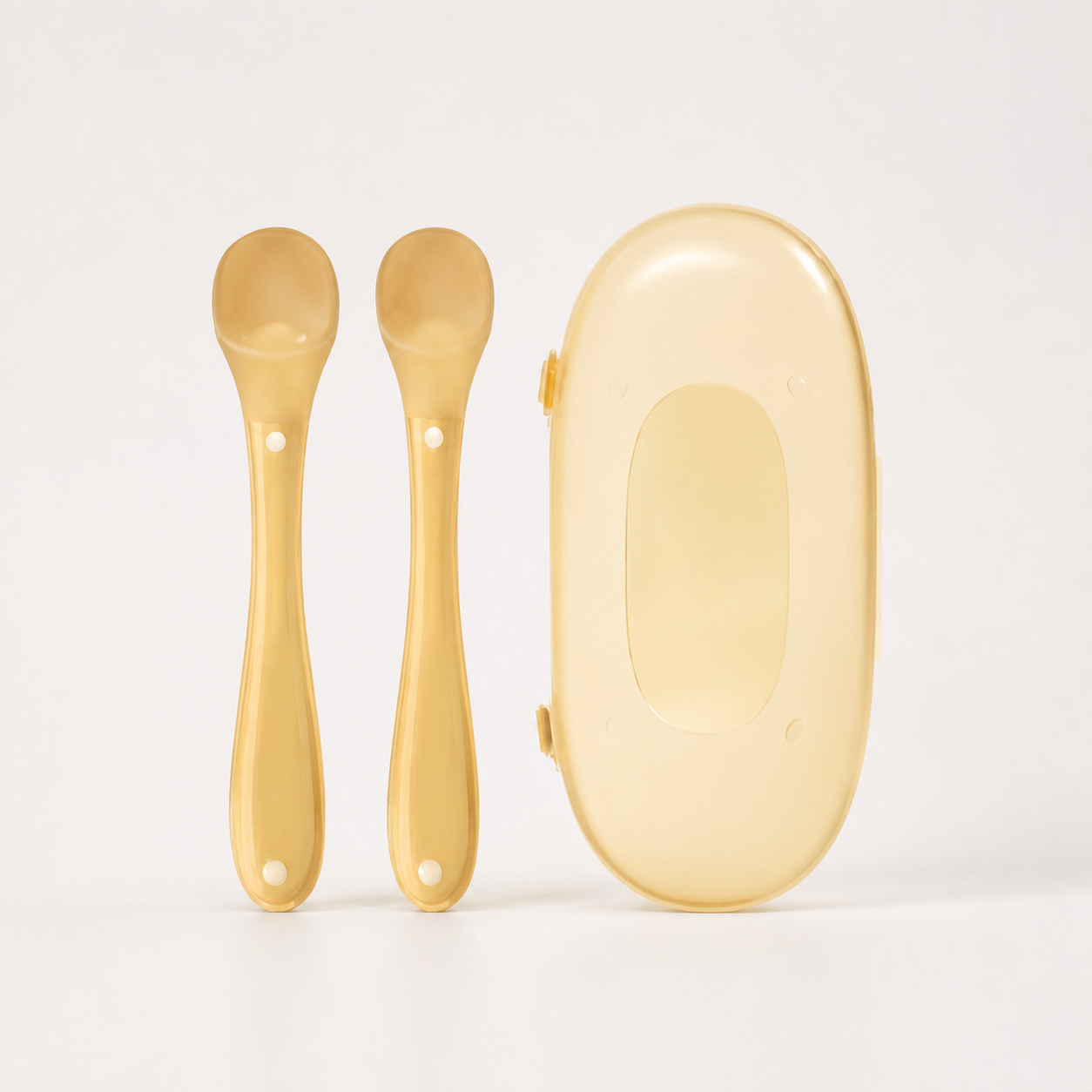 Baby Silicone Spoon for Newborns and Toddlers – Feeding, Meal, Water, and Supplement Food Spoon (Combo Pack)