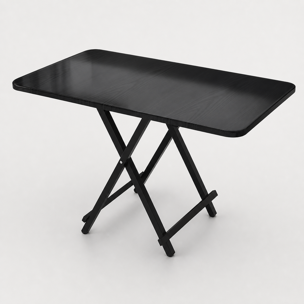 Portable Folding Rectangular Table for Outdoor Balcony and Home Use