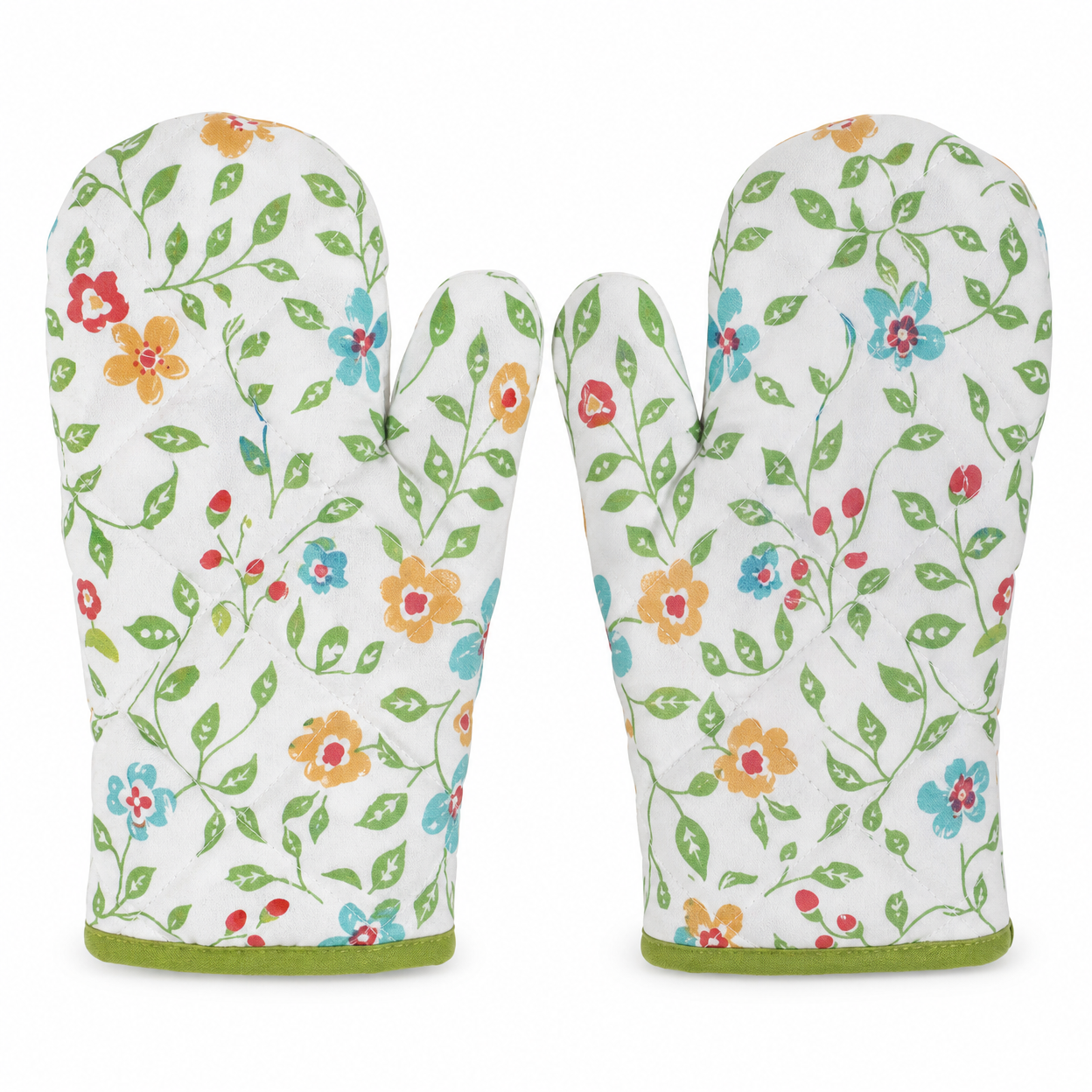 Thickened Heat-Insulating Oven Gloves for Baking and Microwave Use