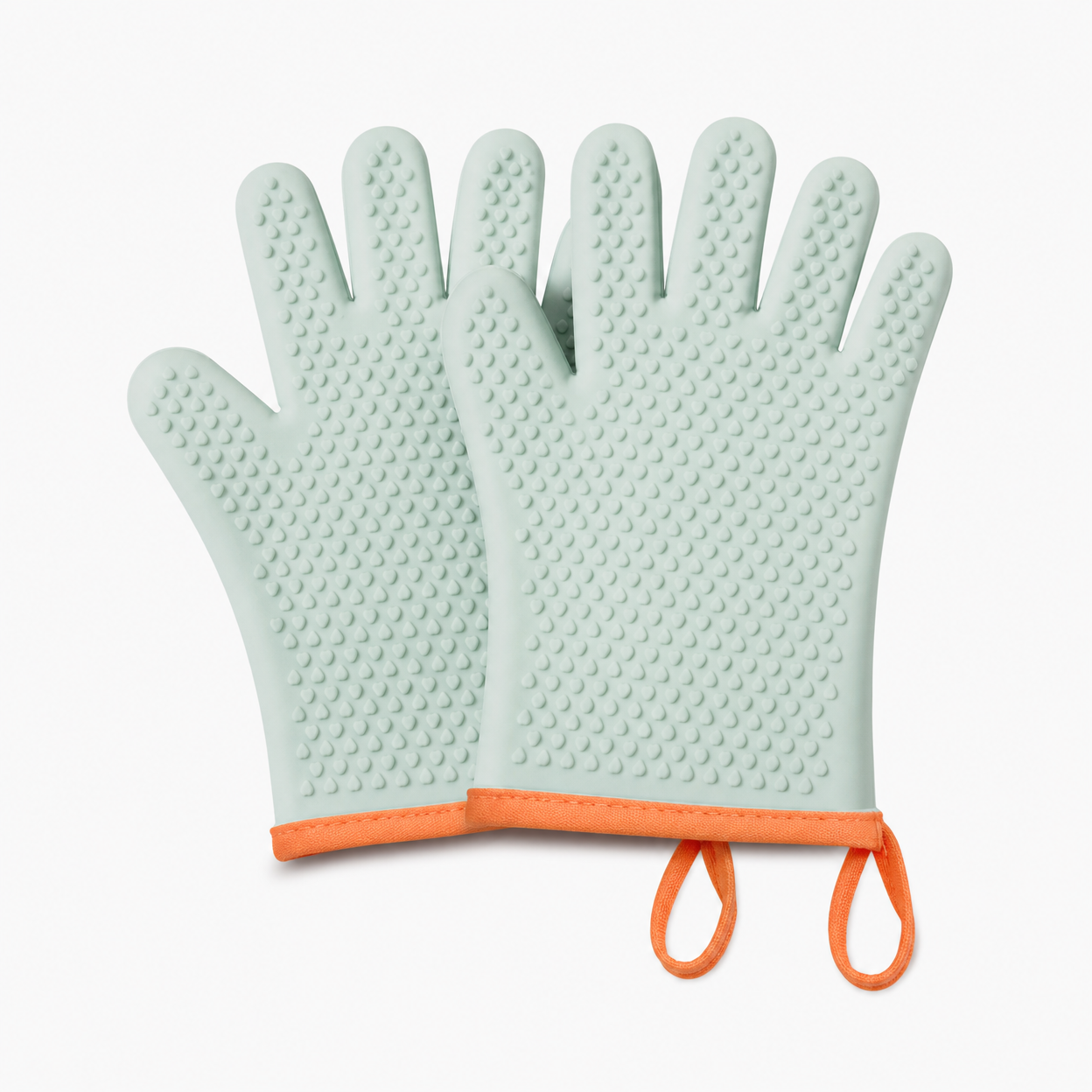 Heat-Resistant Silicone Oven Mitts for Baking and Cooking