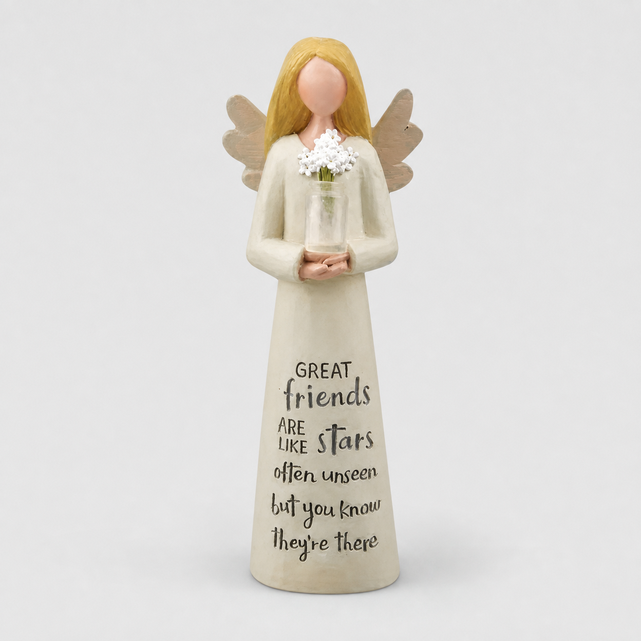 Friendship Sculpture Resin Craft Ornament for Desktop and Living Room Decor