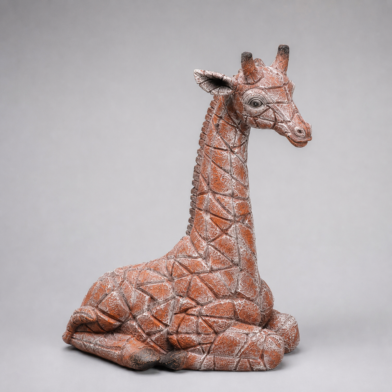 Solar-Powered Giraffe Garden Sculpture Decorative Light