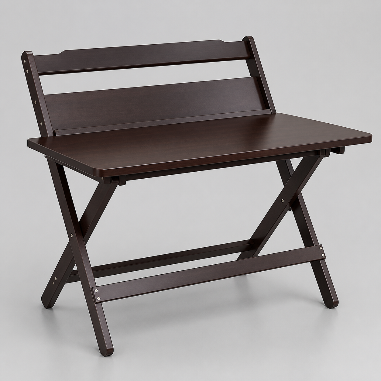 Foldable Student Study Desk with Adjustable Height for Home and Small Spaces