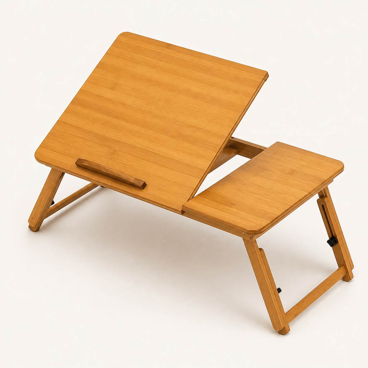 Foldable Bed Desk for Small Spaces with Adjustable Height