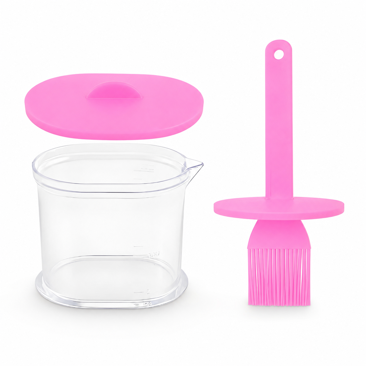 Oil Brush with Small Oil Bottle for Home Baking and Grilling