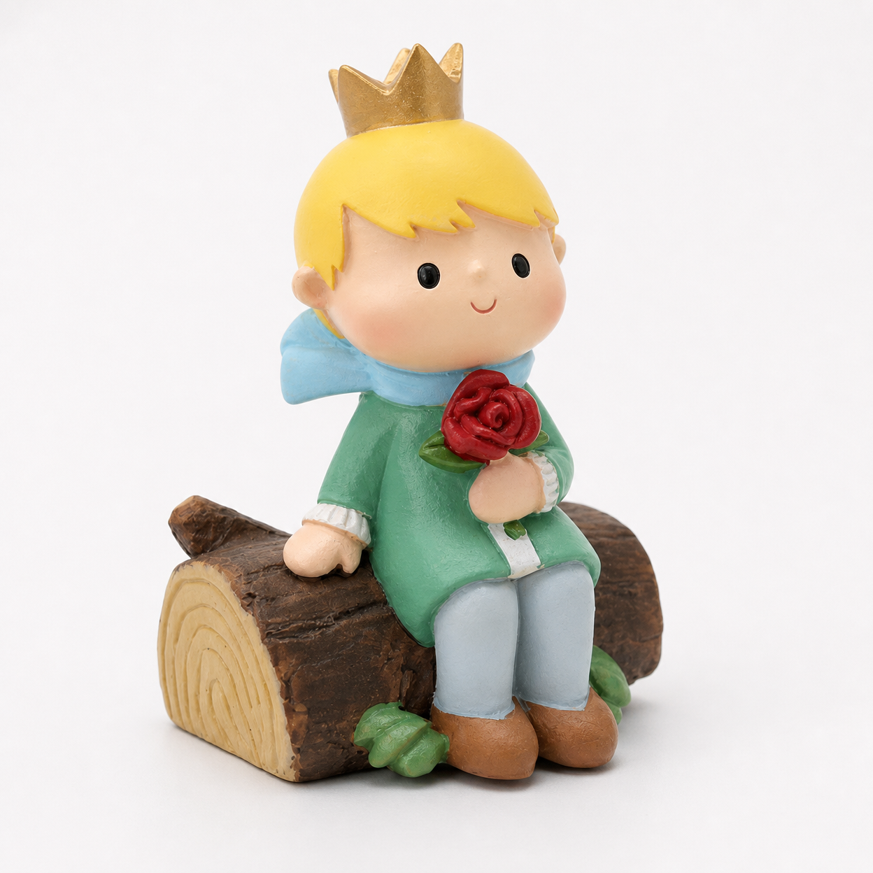 Little Prince Resin Figurine Creative Desktop Ornament Cake Baking Decoration Birthday Gift